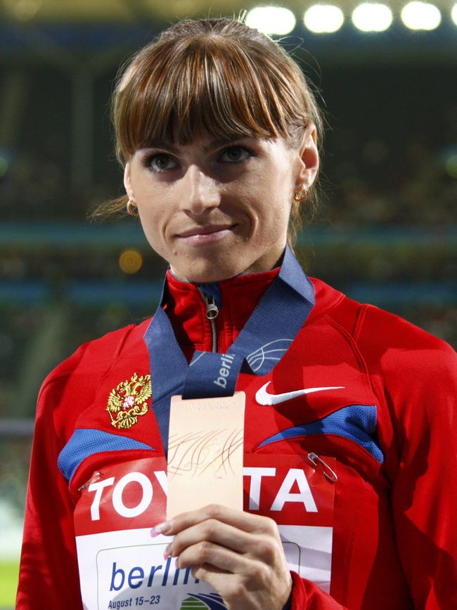Российская спортсменка Антонина Кривошапка