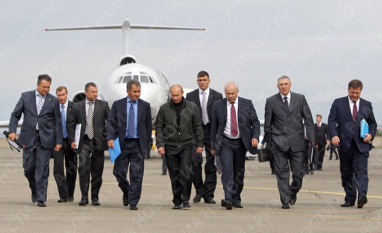 Рабочая поездка премьер-министра РФ Владимира Путина в Абакан