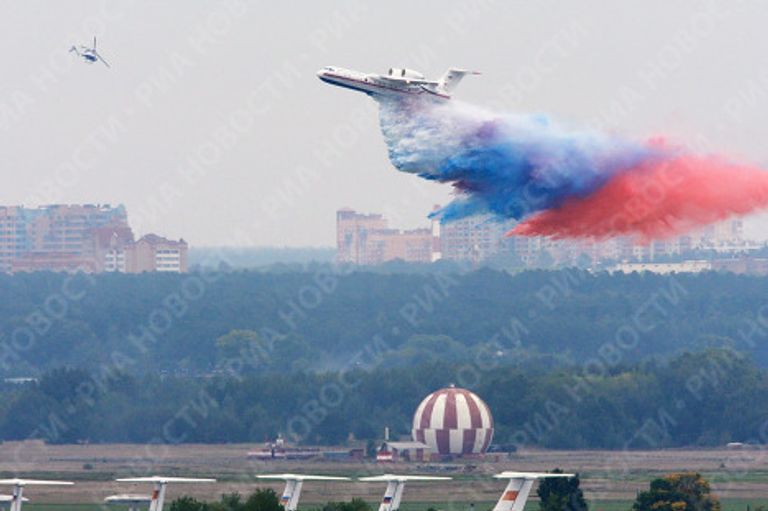 Противопожарный самолёт-амфибия Бе-200 Противопожарный самолёт-амфибия Бе-200