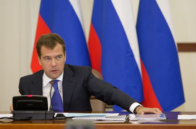 Президент РФ Дмитрий Медведев
