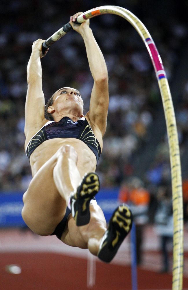 Российская спортсменка Елена Исинбаева