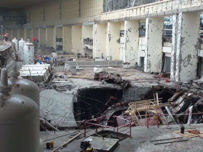 Ликвидация последствий аварии на Саяно-Шушенской ГЭС Ликвидация последствий аварии на Саяно-Шушенской ГЭС