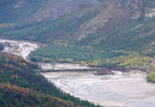 Карамкенская катастрофа. прорыв дамбы водохранилища