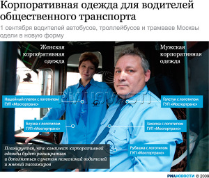 Корпоративная одежда для водителей общественного транспорта