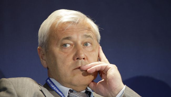 Анатолий Аксаков на пленарном заседании Финансового форума ММВБ. Архивное фото
