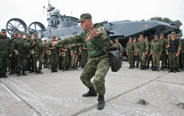Тренировка по высадке морского и воздушного десанта прошла в Калининградской области Тренировка по высадке морского и воздушного десанта прошла в Калининградской области