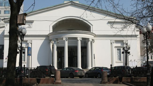 Здание театра Современник на Чистопрудном бульваре. Архив.
