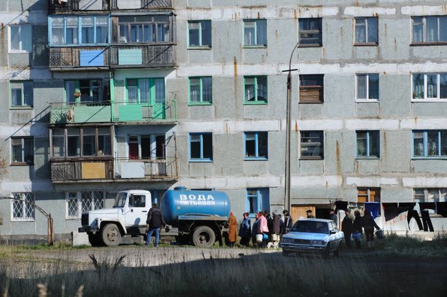 Снабжение питьевой водой. Архив