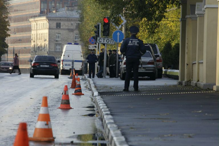 Усилены меры безопасности вокруг Ваганьковского кладбища в Москве Усилены меры безопасности вокруг Ваганьковского кладбища в Москве
