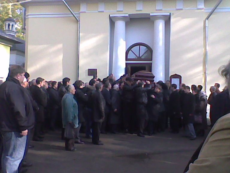 Похороны криминального авторитета Япончика Похороны криминального авторитета Япончика