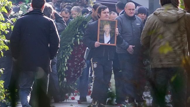 Похороны предпринимателя Вячеслава Иванькова