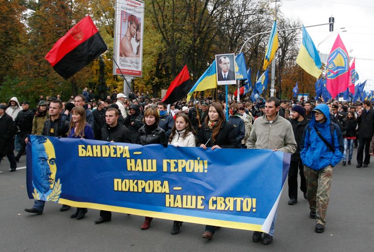 Мероприятия в честь годовщины УПА в Киеве. 2009 год Мероприятия в честь годовщины УПА в Киеве. 2009 год