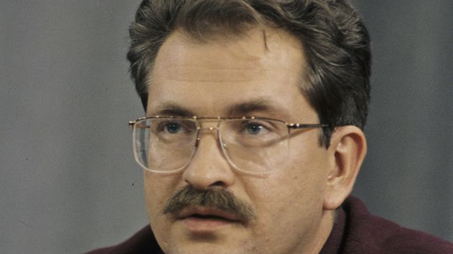 Тележурналист Владислав Листьев. Архив