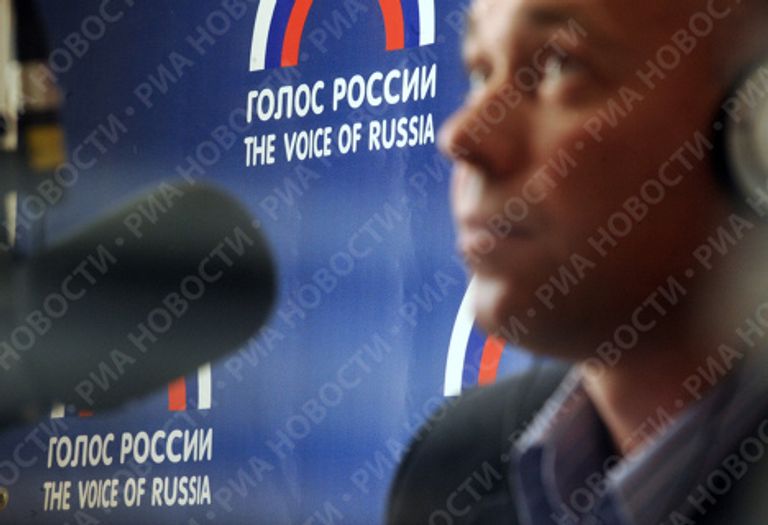 Работа радиостанции Голос России Работа радиостанции Голос России