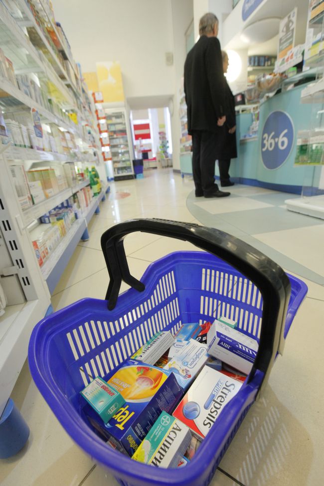 Продажа противовирусных препаратов в аптеках