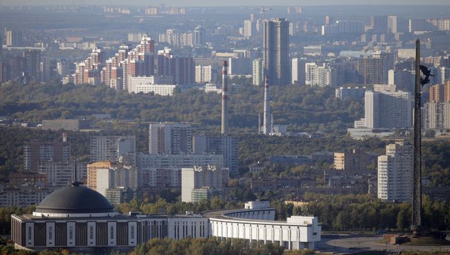 Парк Победы на Поклонной Горе. Архив