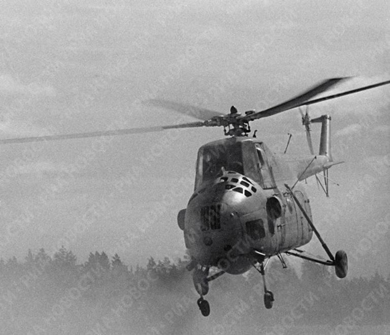 Вертолет пожарной охраны Ми-4 Вертолет пожарной охраны Ми-4