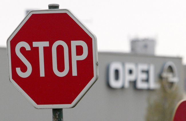 Завод Opel в Антверпене