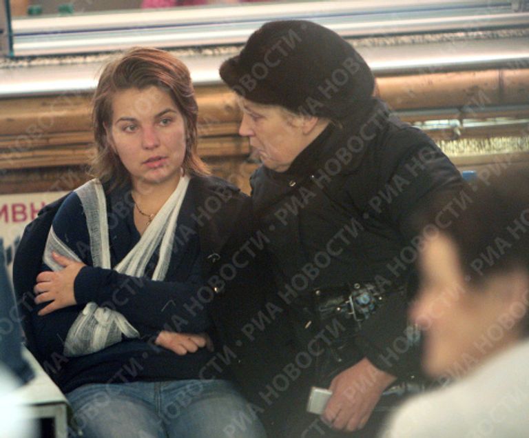На Московском вокзале в Санкт-Петербурге На Московском вокзале в Санкт-Петербурге