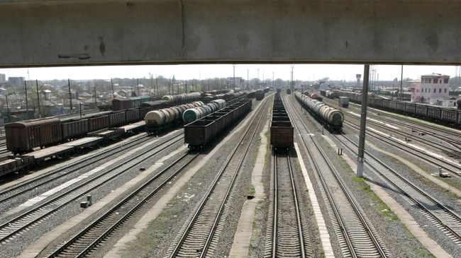 Железнодорожный узел. Архив