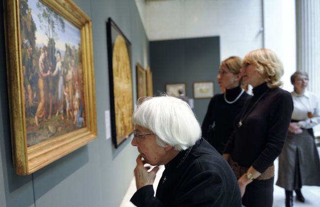 На выставке Лики истории в европейском искусстве XIX века На выставке Лики истории в европейском искусстве XIX века