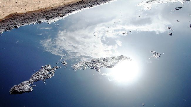 Разлив нефти. Архивное фото