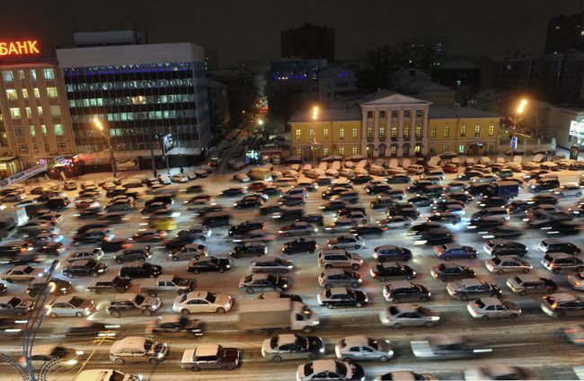 Автомобильная пробка Автомобильная пробка