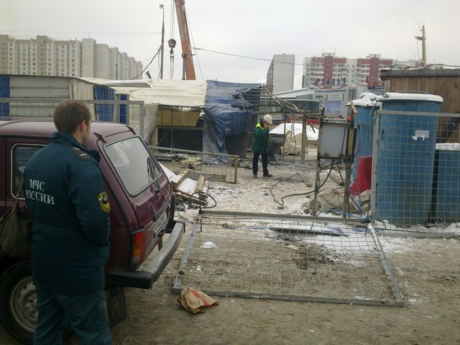 Взрыв пропана в метро Митино