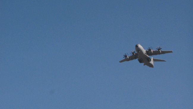 Лайнер Airbus A400M. Архивное фото