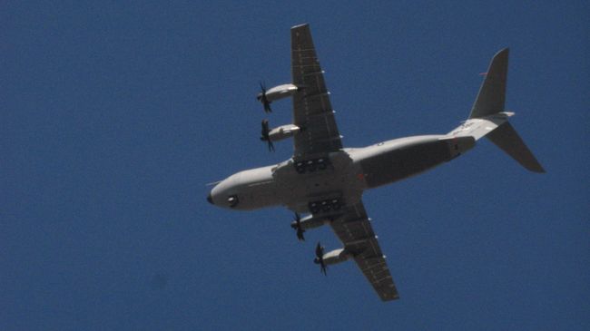 Лайнер Airbus A400M. Архивное фото