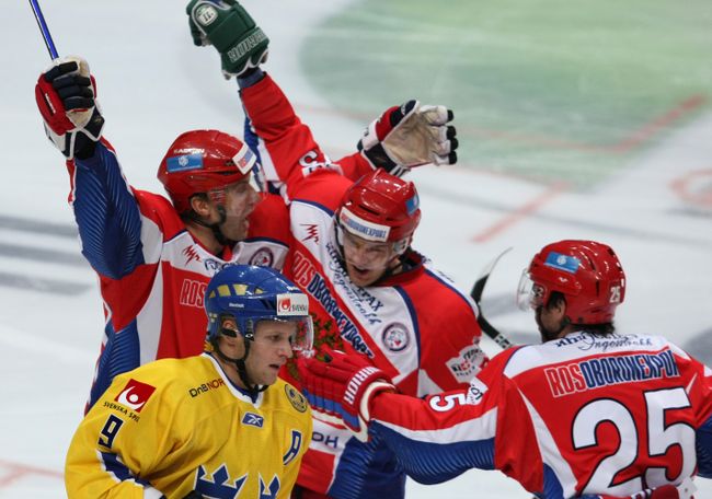 Хоккеисты сборной России