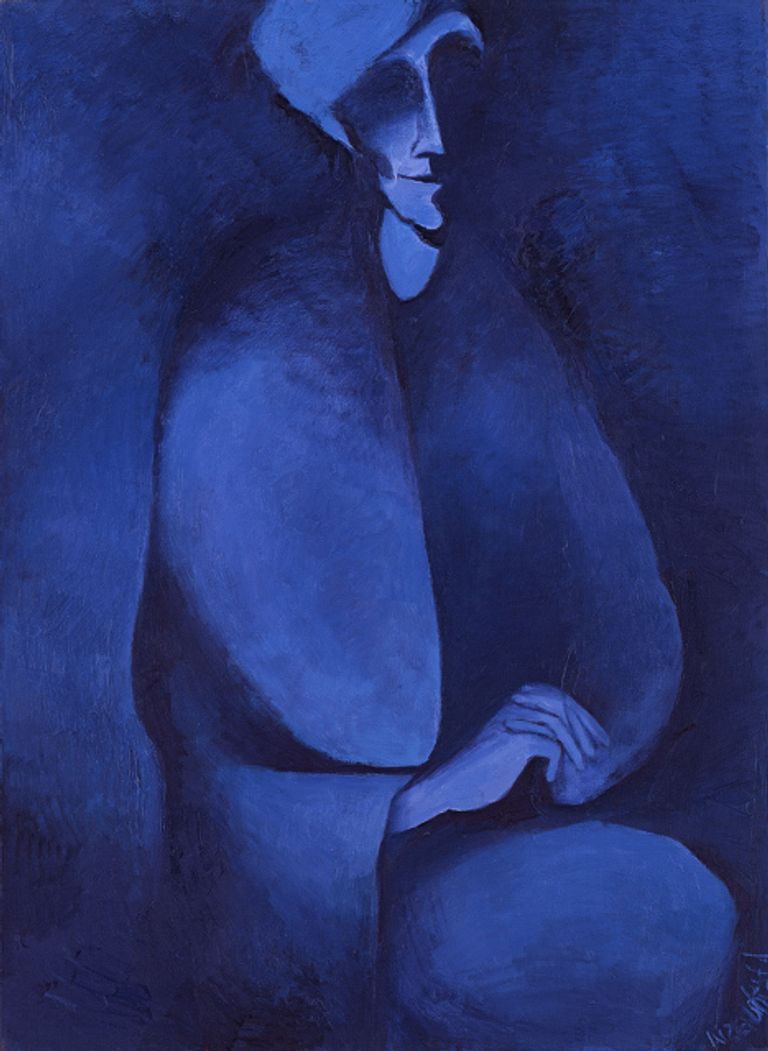 Серия Спектр жизни, Бабушка. х.м., 2009. Серия Спектр жизни, Бабушка. х.м., 2009.