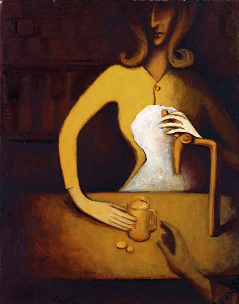 Серия Кафка, Замок. Фрида. х.м. 2009. Серия Кафка, Замок. Фрида. х.м. 2009.