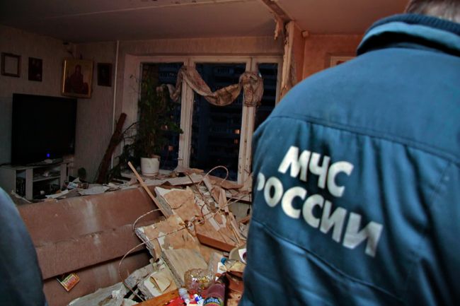 Взрыв бытового газа в жилом доме на юге Москвы Взрыв бытового газа в жилом доме на юге Москвы
