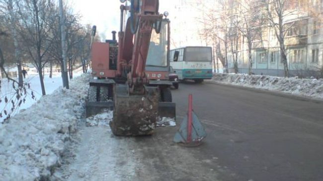 Прорыв теплосети в Тамбове
