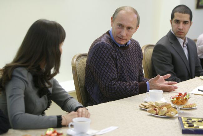 Премьер-министр В.Путин посетил Чувашский государственный университет