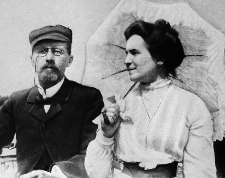 Антон Павлович Чехов и Ольга Леонардовна Книппер
