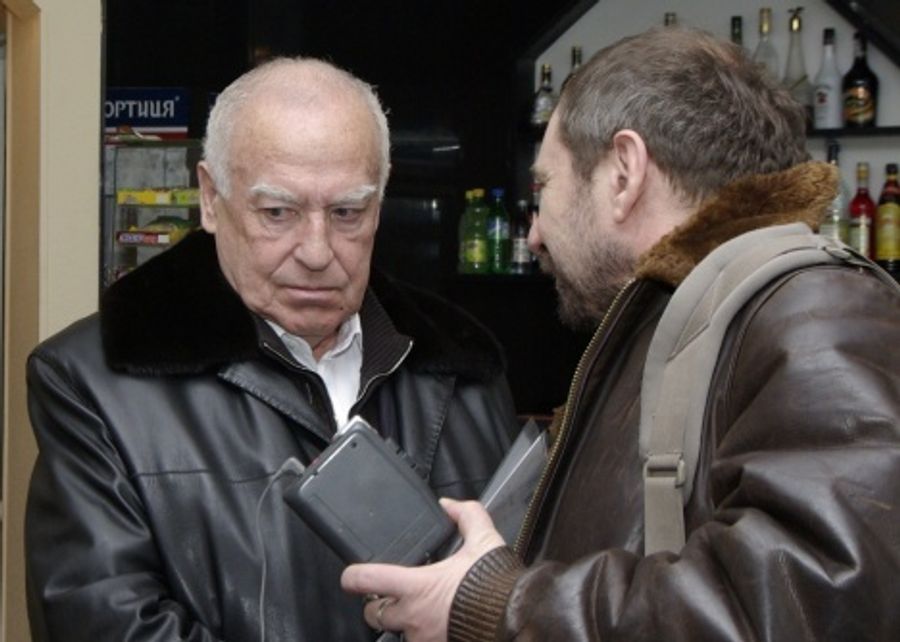 Виктор Черномырдин перед отлетом из Киева Виктор Черномырдин перед отлетом из Киева