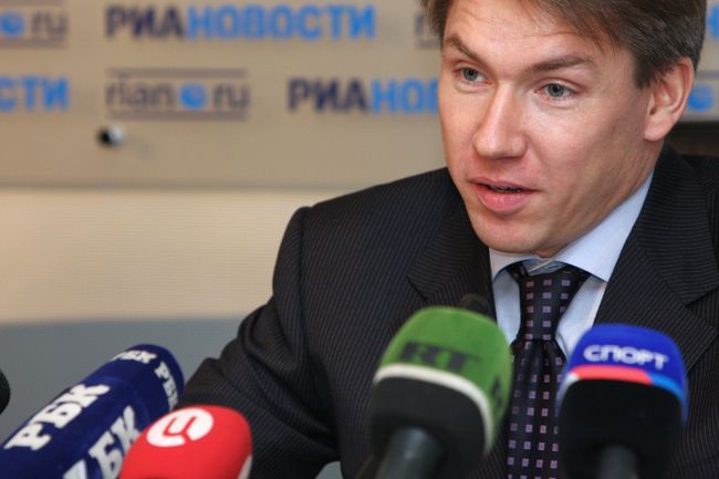 Пресс-конференция генерального директора Российского футбольного союза Алексея Сорокина
