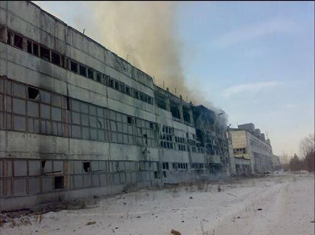 Пожар на предприятии СУАЛ - Порошковая металлургия в Иркутской области
