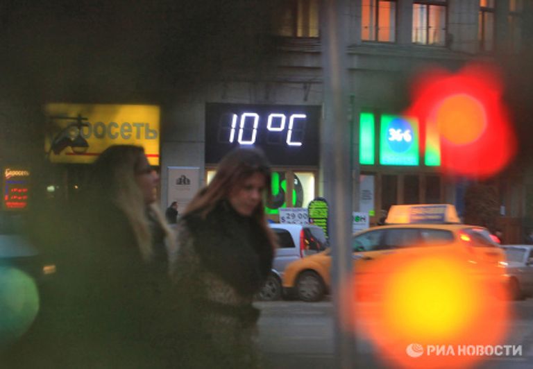 Аномальное тепло в Москве в декабре Аномальное тепло в Москве в декабре