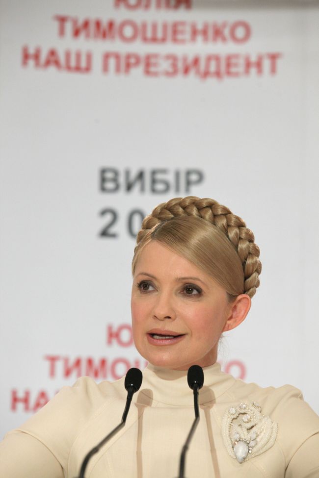 Пресс-конференция Юлии Тимошенко в избирательном штабе