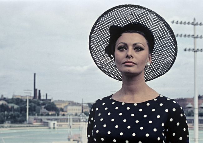 Итальянская актриса Софи Лорен