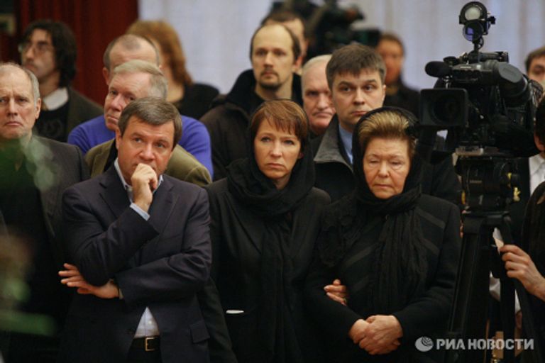 Прощание с кинорежиссером Владимиром Мотылем в Доме кино Прощание с кинорежиссером Владимиром Мотылем в Доме кино