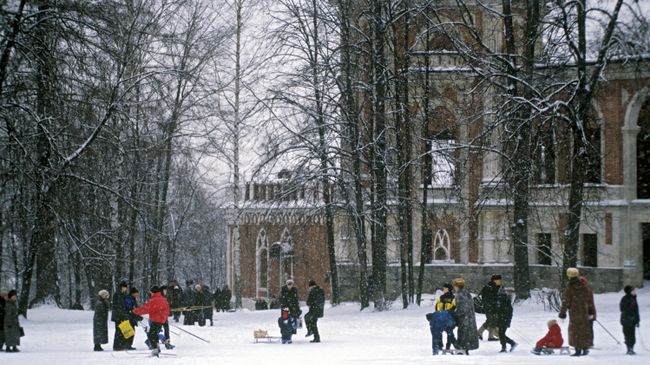 Большой Царицынский дворец (фрагмент). Архив
