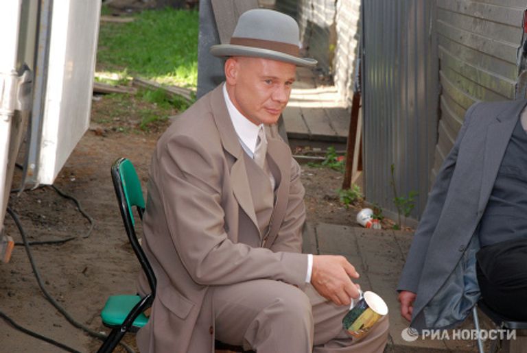 Съемки сериала Котовский Съемки сериала Котовский