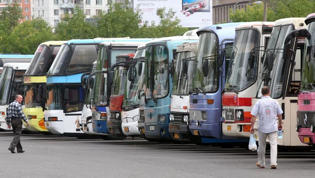 Стоянка автобусов Стоянка автобусов
