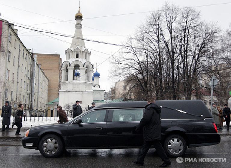 Прощание с актером Владиславом Галкиным в Москве Прощание с актером Владиславом Галкиным в Москве