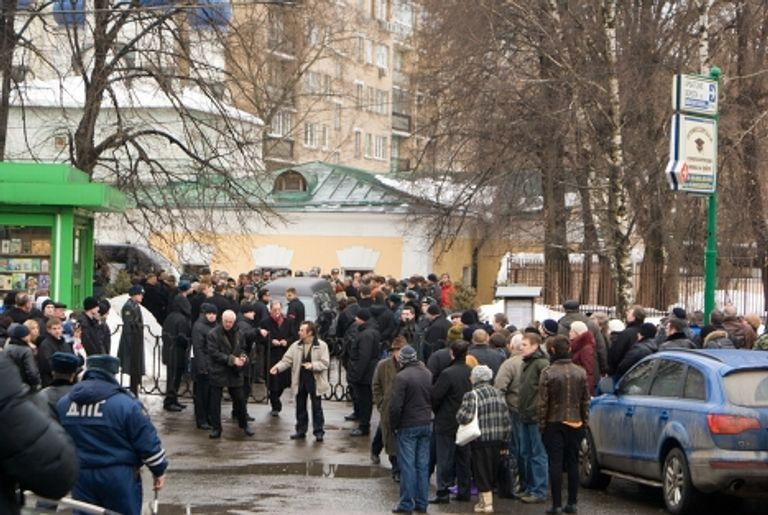 Прощание с актером Владиславом Галкиным в Москве Прощание с актером Владиславом Галкиным в Москве