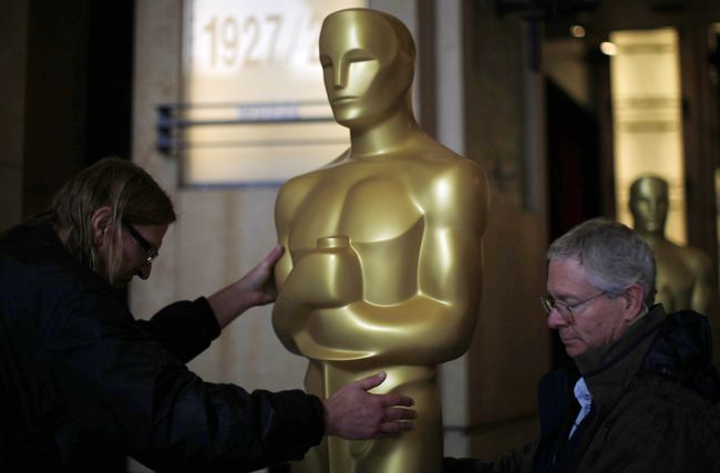 Последние приготовления к церемонии вручения премии Оскар